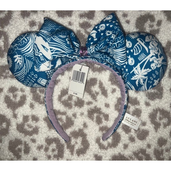 Disney Aulani Exclusive Tori Richard Minnie Ear Headband
